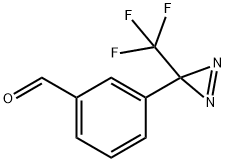 3-(3-(Trifluoromethyl)-3H-diazirin-3-yl)benzaldehyde 结构式