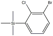 Silane, (3-bromo-2-chlorophenyl)trimethyl- 结构式