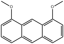1,8-二甲氧基蒽 结构式