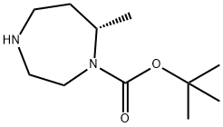 (S)-4-BOC-5-METHYL-1,4-DIAZEPANE 结构式