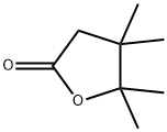 Dihydro-4,4,5,5-tetramethyl-2(3H)-furanone 结构式