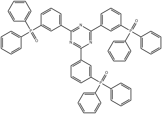 2,4,6-三[3-(二苯基膦氧基)苯基]-1,3,5-三唑 结构式