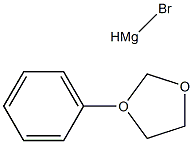 2-苯基-1,3二氧戊烷-溴化镁 结构式