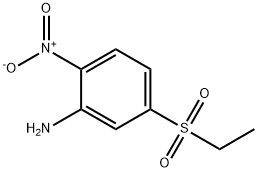 5-(ethylsulfonyl)-2-nitrobenzenamine 结构式