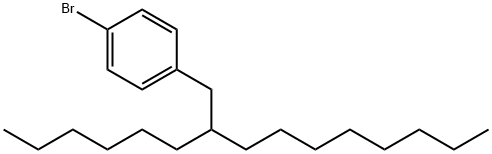 4-(2-己基癸基)溴苯 结构式