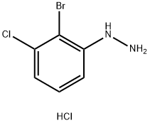 (2-bromo-3-chlorophenyl)hydrazine hydrochloride