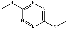 双(甲硫基)-1,2,4,5-四嗪 结构式