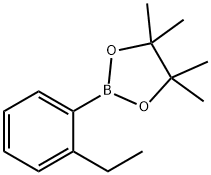 2-Ethylphenylboronic acid pinacol ester 结构式