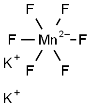 Potassium Hexafluoromanganate(IV) 结构式