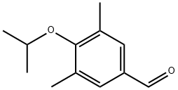 3,5-Dimethyl-4-(propan-2-yloxy)benzaldehyde 结构式