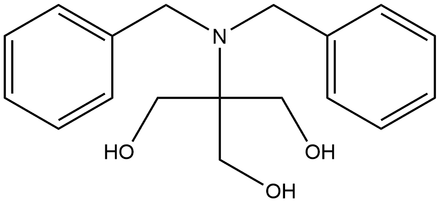 N,N-dibenzyl tris(hydroxymethyl)aminomethane 结构式