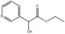 2-羟基-2-(吡啶-3-基)乙酸乙酯 结构式