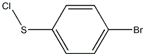 Benzenesulfenyl chloride, 4-bromo- 结构式