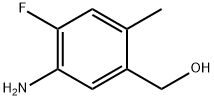(5-Amino-4-fluoro-2-methyl-phenyl)-methanol 结构式