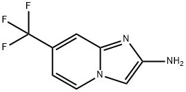 7-(Trifluoromethyl)imidazo[1,2-a]pyridin-2-amine 结构式