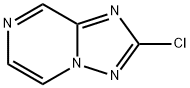2-氯-[1,2,4]三唑并[1,5-A]吡嗪 结构式