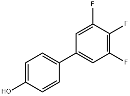3,4,5-三氟-4'-羟基联苯 结构式