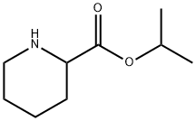 DL-哌啶-2-羧酸异丙酯 结构式