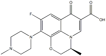 左氧氟沙星杂质9 结构式
