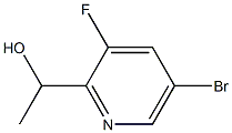 1-(5-溴-3-氟吡啶-2-基)乙-1-醇 结构式