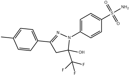 塞来昔布杂质4 结构式