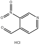 3-硝基-吡啶甲醛盐酸盐 结构式