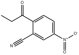 2-氰基-4-硝基苯甲酸甲酯 结构式