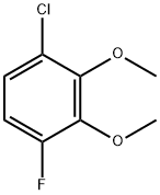 1-Chloro-2,3-dimethoxy-4-fluorobenzene 结构式