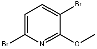 3,6-Dibromo-2-methoxypyridine 结构式