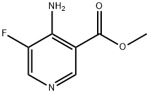 4-氨基-5-氟烟酸甲酯 结构式
