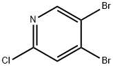 2-氯-4,5-二溴吡啶 结构式