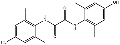 N1,N2-双(4-羟基-2,6-二甲基苯基)草酰胺 结构式
