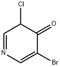 3-氯-5-溴-4-羟基吡啶 结构式