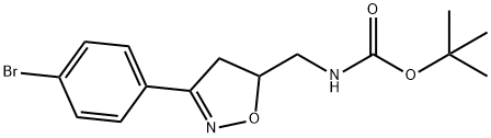 TERT-BUTYL ((3-(4-BROMOPHENYL)-4,5-DIHYDROISOXAZOL-5-YL)METHYL)CARBAMATE