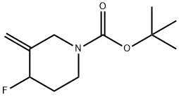 tert-butyl 4-fluoro-3-methylenepiperidine-1-carboxylate 结构式