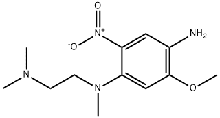 N1-(2-(dimethylamino)ethyl)-5-methoxy-N1-methyl-2-nitrobenzene-1,4-diamine 结构式