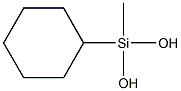 cyclohexyl(methyl)silanediol 结构式