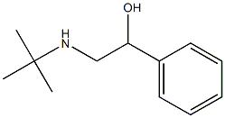 1-苯基-2-叔丁基氨基乙醇 结构式