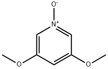 3,5-二甲氧基吡啶氮氧化物 结构式