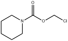 chloromethyl piperidine-1-carboxylate 结构式