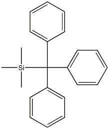 trimethyl-trityl-silane 结构式