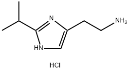 2-(2-异丙基-1H-咪唑-5-基)乙烷-1-胺 二盐酸盐 结构式