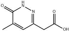 2-(5-methyl-6-oxo-1,6-dihydropyridazin-3-yl)acetic acid 结构式