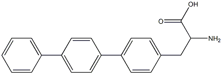 4-(Biphenyl-4-yl)-DL-phenylalanine 结构式