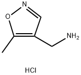 5-甲基异恶唑-4-甲胺盐酸盐 结构式