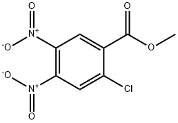 2-Chloro-4,5-dinitro-benzoic acid methyl ester 结构式