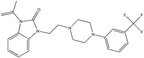 氟班色林杂质 结构式