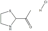 1-(噻唑烷-2-基)乙酮盐酸盐 结构式