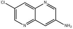 7-chloro-1,5-naphthyridin-3-amine 结构式