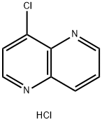 4-氯-[1,5]萘啶盐酸盐 结构式